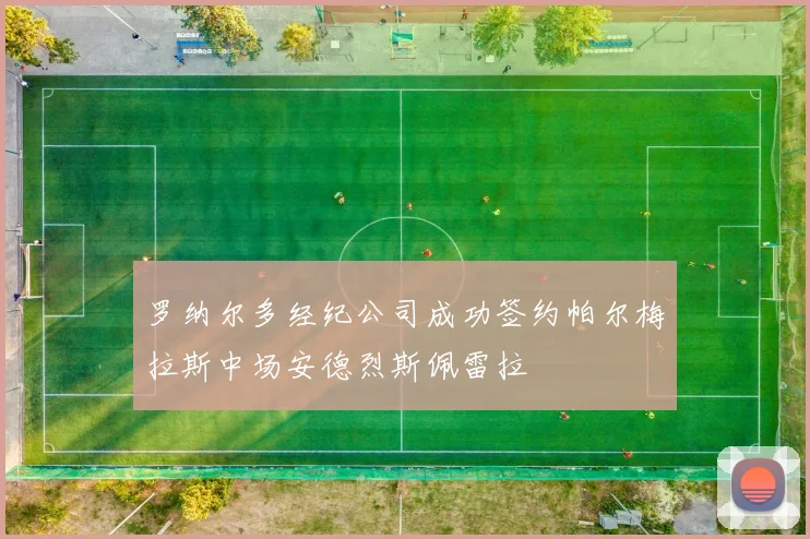 罗纳尔多经纪公司成功签约帕尔梅拉斯中场安德烈斯佩雷拉